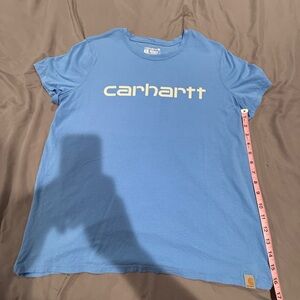 Carhartt Blue Short Sleeve Tee relaxed fit